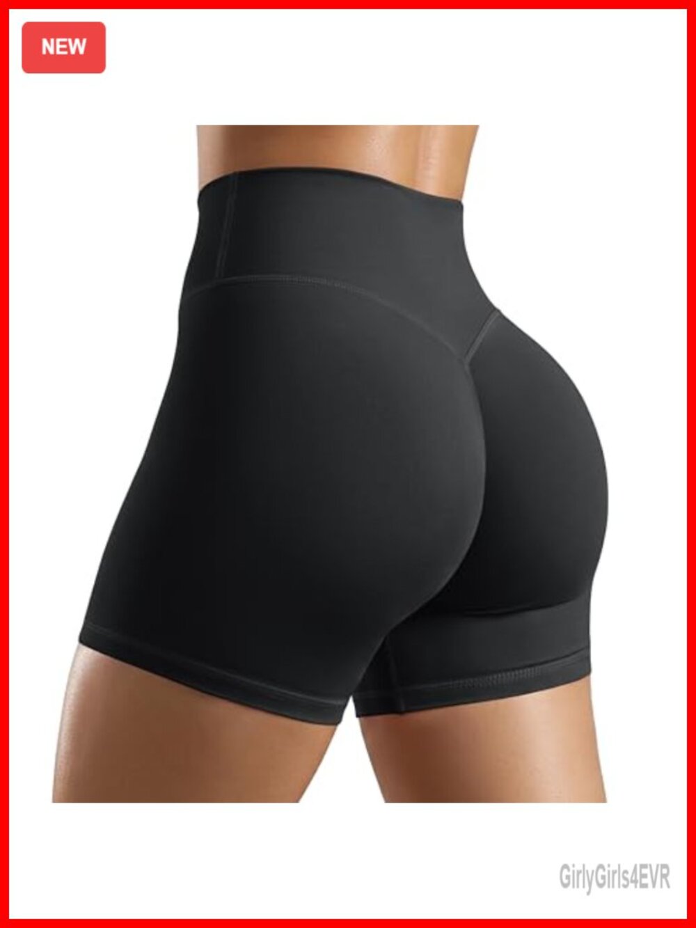 Hidden Scrunch Butt Lifting Biker Shorts High Waist Yoga Gym